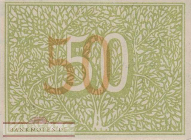 Eisenach - 50  Pfennig - unfinished (#VAE010_3P-4_UNC)
