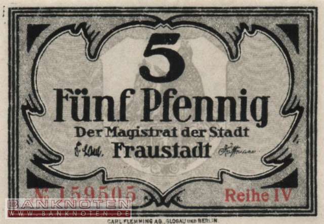 Fraustadt - 5  Pfennig (#VAF018_6_UNC)
