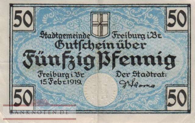 Freiberg - 50  Pfennig (#VAF021_2a_VF)