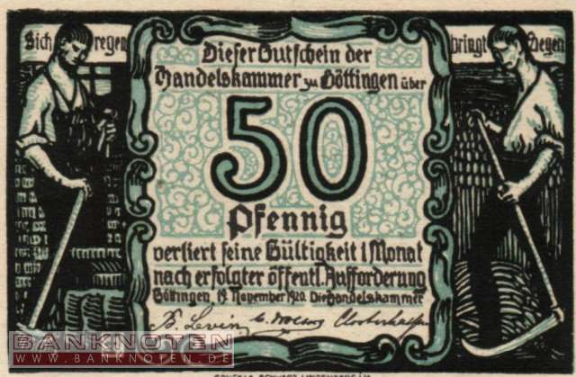 Göttingen - 50  Pfennig (#VAG025_6b_UNC)