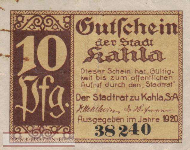 Kahla - 10  Pfennig (#VAK001_6d_F)
