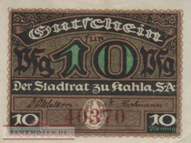 Kahla - 10  Pfennig (#VAK001_7b_AU)