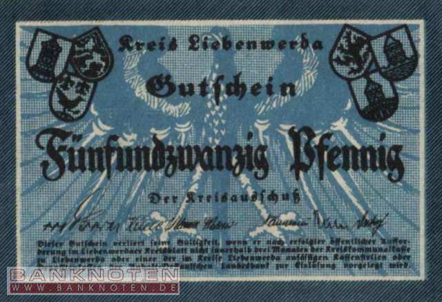 Liebenwerda - 25  Pfennig (#VAL038_1b_UNC)