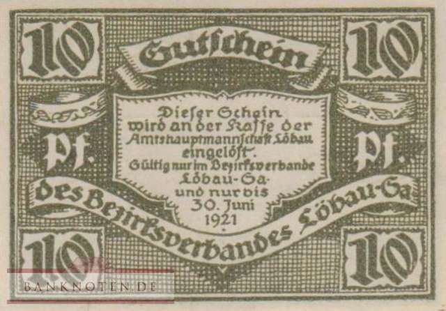 Löbau - 10  Pfennig (#VAL058_6b_UNC)