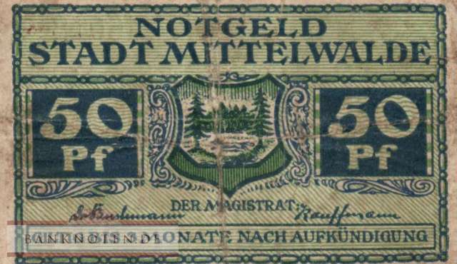 Mittenwalde - 50  Pfennig (#VAM042_1e_VG)