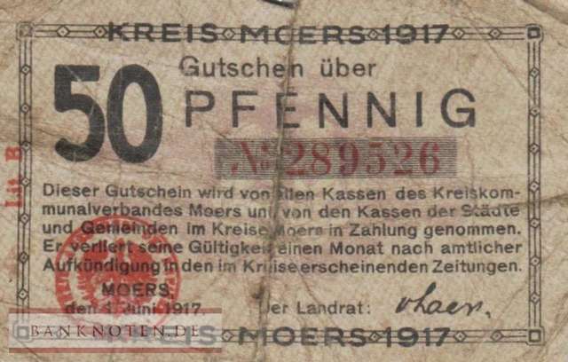 Moers - 50  Pfennig (#VAM046_3a_VG)