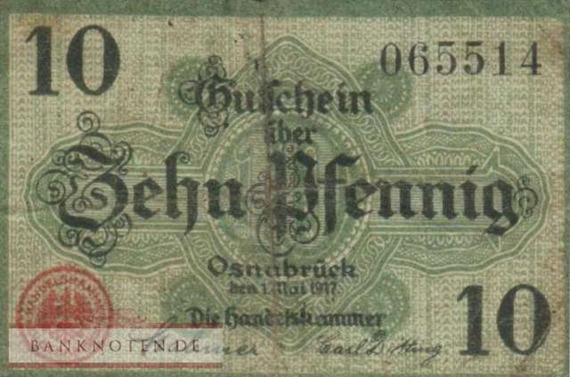 Osnabrück - 10  Pfennig (#VAO026_1b_F)