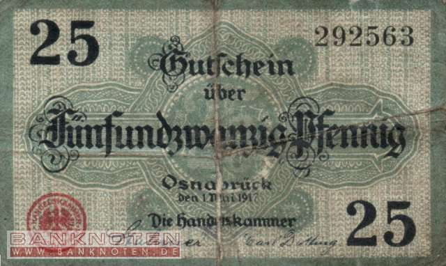 Osnabrück - 25  Pfennig (#VAO026_3b_VG)