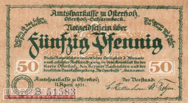 Osterholz - 50  Pfennig (#VAO029_3b_UNC)