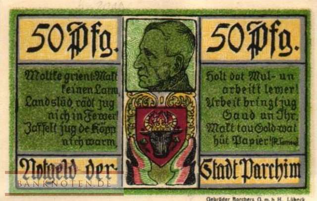 Parchim - 50  Pfennig (#VAP004_5a_UNC)