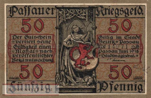Passau - 50  Pfennig (#VAP007_1-1_AU)