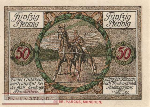 Pfarrkirchen - 50  Pfennig (#VAP017_5_UNC)