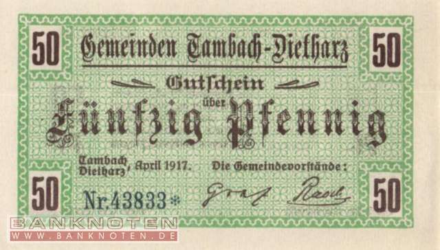 Tambach-Dietharz - 50  Pfennig (#VAT001_4c_UNC)