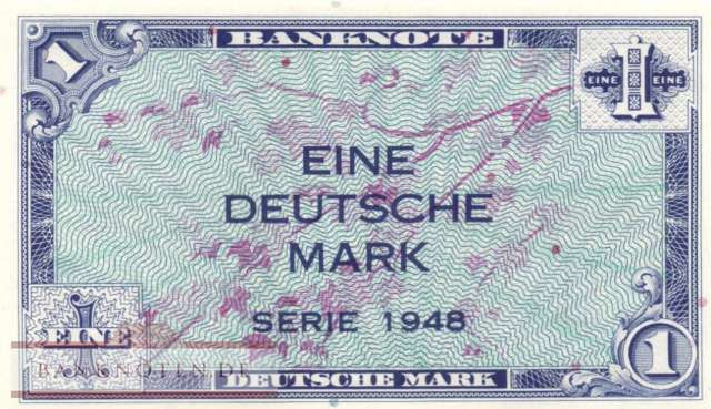 Deutschland - 1  Deutsche Mark (#WBZ-02_UNC)