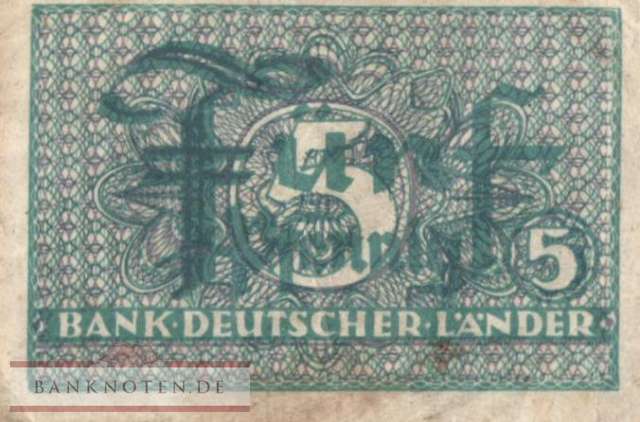 Deutschland - 5  Pfennig (#WBZ-11a_F)