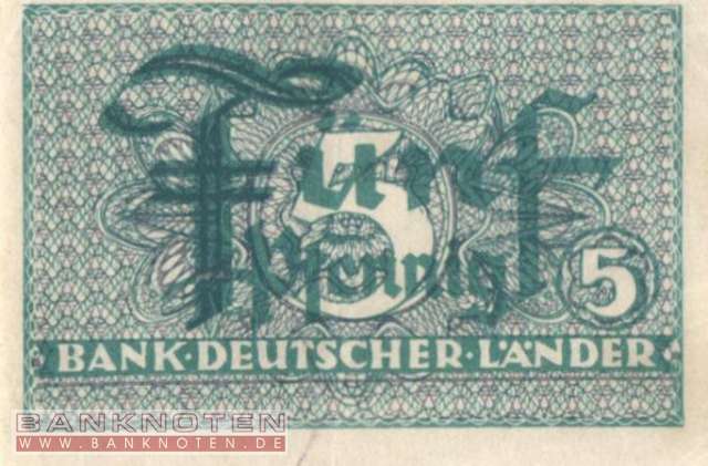Germany - 5  Pfennig (#WBZ-11a_XF)