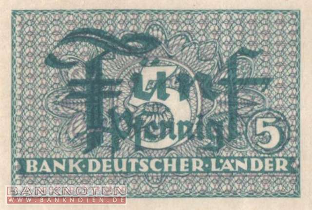 Deutschland - 5  Pfennig (#WBZ-11b_AU)