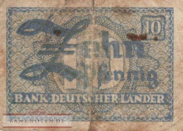 Deutschland - 10  Pfennig (#WBZ-12a_VG)