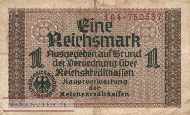 Deutschland - 1  Reichsmark (#ZWK-002a_F)