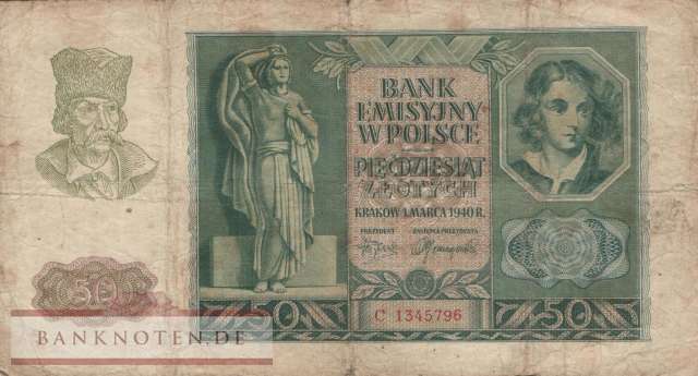 Deutschland - 50  Zloty (#ZWK-031_VG)