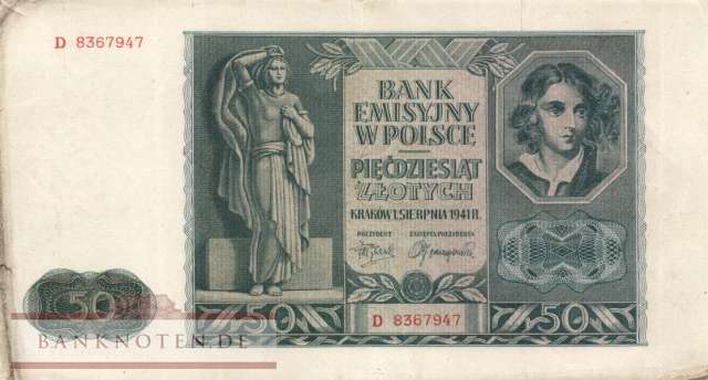 Deutschland - 50  Zloty (#ZWK-037_F)