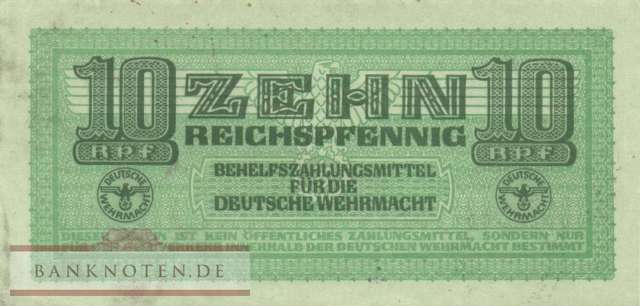 Germany - 10  Reichspfennig (#ZWK-107_VF)