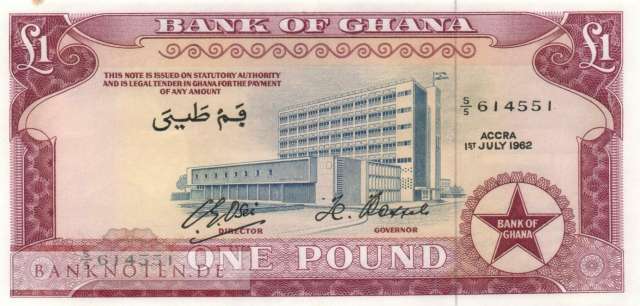 Ghana - 1  Pound (#002d_AU)