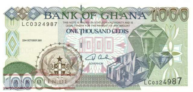 Ghana - 1.000  Cedis (#032g_UNC)