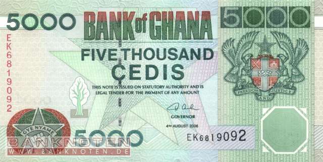 Ghana - 5.000  Cedis (#034j_UNC)