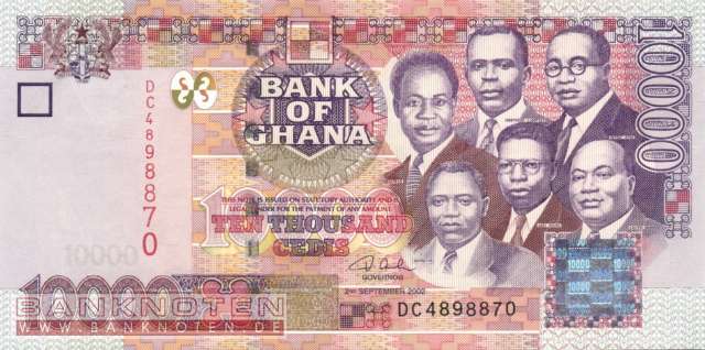 Ghana - 10.000  Cedis (#035a_UNC)