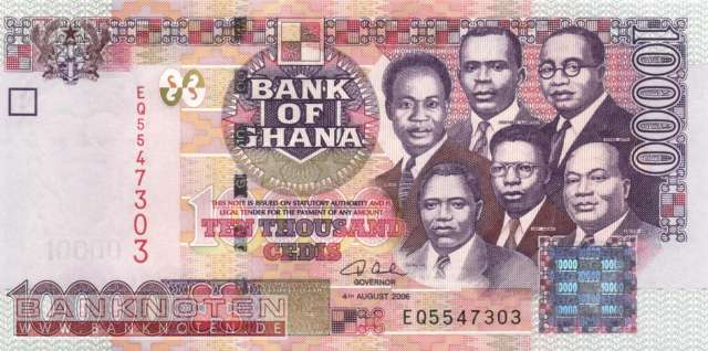 Ghana - 10.000  Cedis (#035c_UNC)