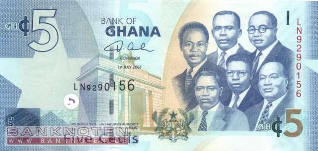 Ghana - 5  Cedis (#038a_UNC)