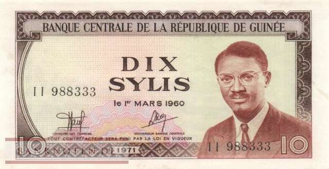 Guinea - 10  Sylis (#016_AU)