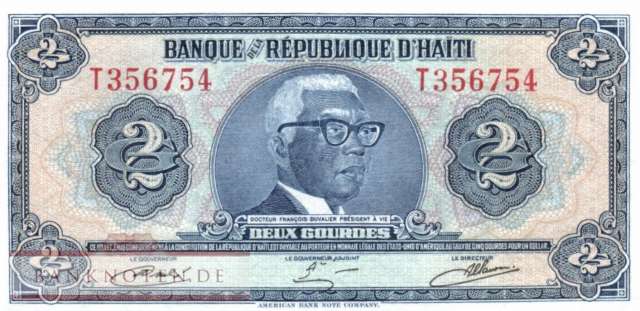 Haiti - 2  Gourdes - Tyvek (#231A_UNC)