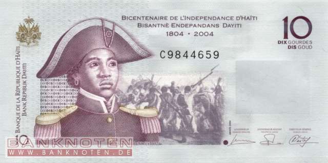 Haiti - 10  Gourdes (#272b_UNC)