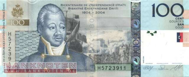 Haiti - 100  Gourdes (#275b_UNC)