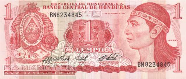 Honduras - 1  Lempira (#068b_UNC)