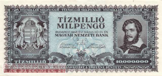 Ungarn - 10 Millionen Milpengö (#129_VF)