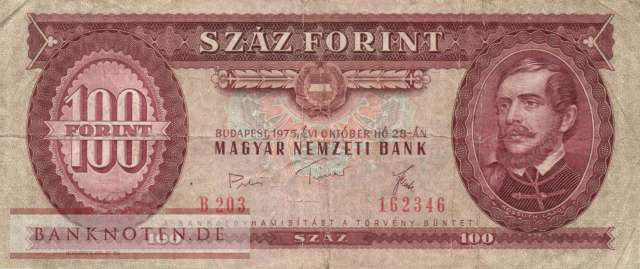 Ungarn - 100  Forint (#171e_VG)