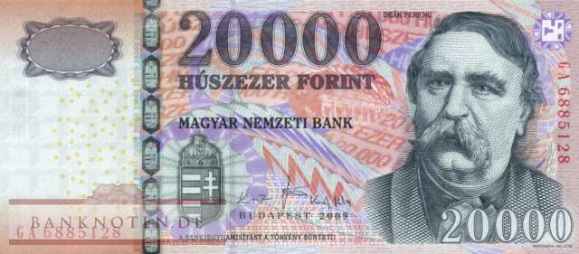 Ungarn - 20.000  Forint (#201b_UNC)