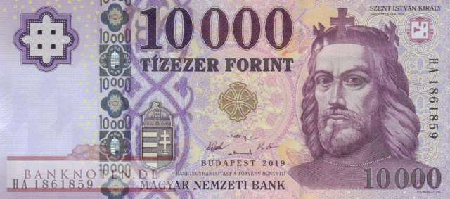 Hungary - 10.000  Forint (#206c_UNC)