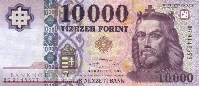 Hungary - 10.000  Forint (#206d_UNC)