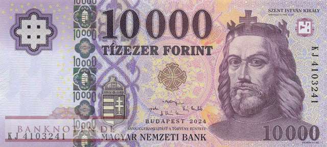 Hungary - 10.000  Forint (#206h_UNC)