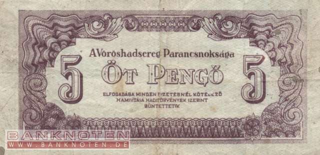 Hungary - 5  Pengö (#M004b_F)