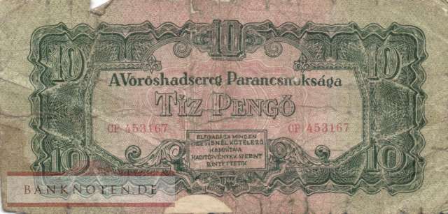 Hungary - 10  Pengö (#M005_G)
