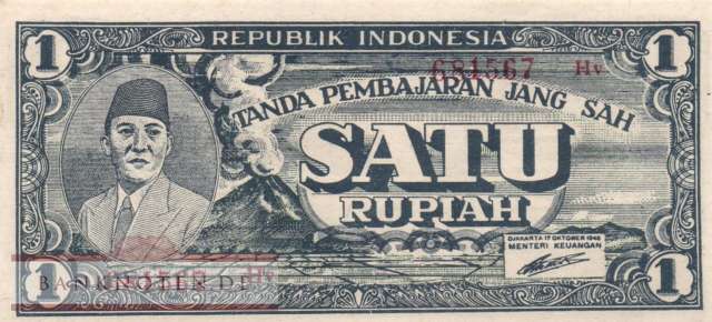 Indonesien - 1  Rupiah (#017a_AU)