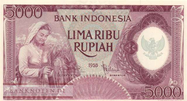 Indonesia - 5.000  Rupiah (#064_UNC)