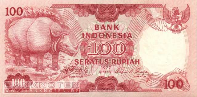 Indonesia - 100  Rupiah (#116_UNC)