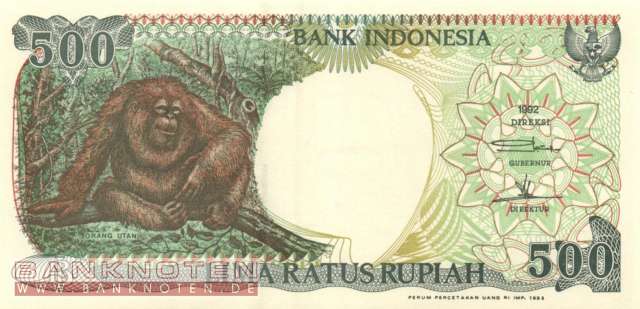 Indonesien - 500 Rupiah (#128b_UNC)