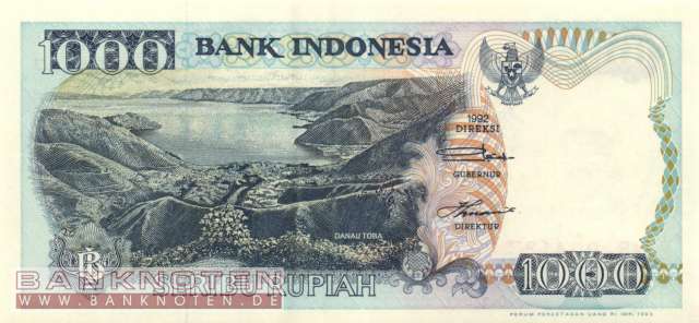 Indonesia - 1.000 Rupiah (#129b_UNC)